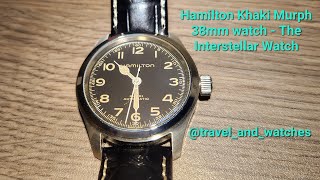 Hamilton Khaki Murph 38mm watch  Unboxing and review watch unboxing review automatic swiss [upl. by Ynetsed415]