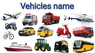 Vehicles namevehicles name in english vehicle namevehicles name with picture transport name [upl. by Dorothee]