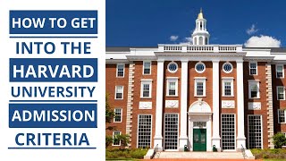 How to get admission in HARVARD UNIVERSITY as an International Student  PART 1  HARVARD UNIVERSITY [upl. by Rise]