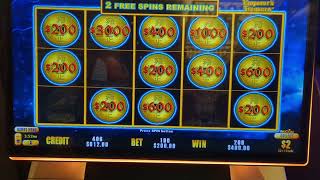 500 Max Bet On Dollar Storm Pokies Slots  Major Jackpot Win and SuperGrand Chance  Crown casino [upl. by Aizitel]