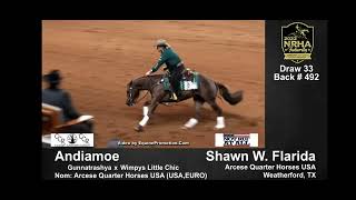 Shawn Flarida and Andiamoe  Futurity 2022 Final  Score 230  Champions [upl. by Accem]