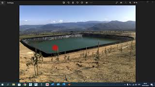 RESERVORIO DE AGUA PARA USO AGRICOLA USANDO CIVIL 3D 20152023 PARTE 1 [upl. by Annayd]