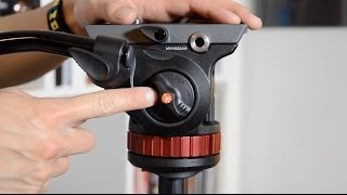 Review Manfrotto 502AH Pro Video Tripod Head 502HD MVH502AH 502 [upl. by Pearce]