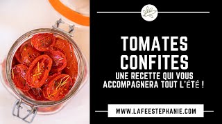 Tomates confites au four  un délice [upl. by Sneed]