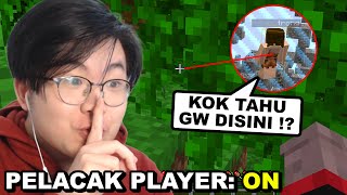 Gw Main Petak Umpet Tapi Diem Diem Pake Hack Pelacak di Minecraft [upl. by Ayle]