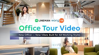 LINE MAN Wongnais New Head Office  New Space to Spark [upl. by Naened]