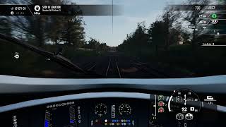 Train Sim World 4  DresdenChemitz  Full Route  Cab View  Nonstop [upl. by Airlia]