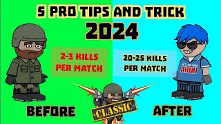 mini militia classic top 5 legendary tricks💥become pro in mini mini militia classic [upl. by Agee931]