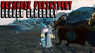 ARCHEAGE FreshStart  Darkness Savior Healer Gameplay  65k Gearscore [upl. by Lull648]