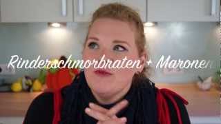 Winterrezept aus Omas Küche Rinderschmorbraten und Maronen  Talk meine Insulinresistenz [upl. by Nhguavoj862]