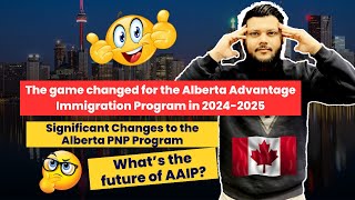 Alberta PNP Major Changes Alberta Advantage Immigration Program 2024 Canada Canada PR [upl. by Aley379]