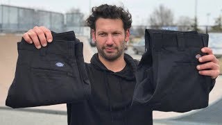 What Are THE BEST Dickies Pants To Skate In [upl. by Nylitak907]