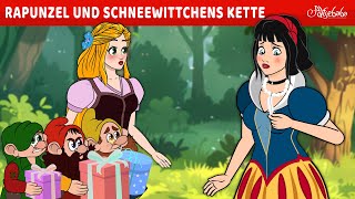 Rapunzel  Schneewittchens Kette 🪶💛  Märchen für Kinder  Gute Nacht Geschichte [upl. by Christiane]