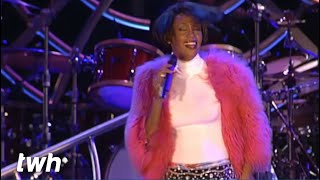 Whitney Houston  Step by Step Live from Mannheim [upl. by Slin]