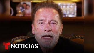 “Les están ocultando cosas terribles” Schwarzenegger envía un mensaje a los rusos sobre Ucrania [upl. by Florette]