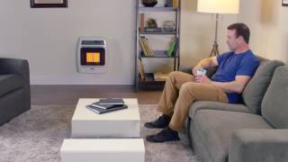 DynaGlo Signature Series 12000 BTU Infrared Wall Heater [upl. by Pacorro224]