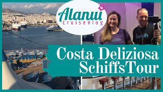 Costa Deliziosa Rundgang und Schiffstour  🌺CruiseVlog  Costa Deliziosa  AlanuiCruises [upl. by Attikin]