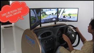 Maruti Driving School With Driving Simulator amp Personalised Training 2018 [upl. by Aicined]