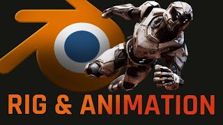 How to Rig and Animate in BLENDER [upl. by Wojcik694]