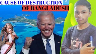 Saint Martins Island Issues Bangladesh with USA Reality Bangladesh में तख्तापलट के राज क्या है [upl. by Nanreik436]