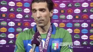 Buffon Interview on Final [upl. by Ailenroc]