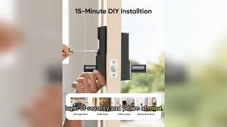 Eufy Smart Lock C33 Review  Keyless Fingerprint Door Lock with Builtin WiFi and Auto Lock [upl. by Elvin970]