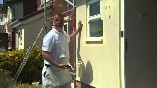 How to paint your house with Sandtex Ultra Smooth Masonry Paint [upl. by Ardnajela]