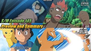 Pokemon Sun and Moon Episode 145 Preview and Summary Analysis [upl. by Yeliw]