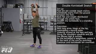 Double Kettlebell Snatch [upl. by Hairahcez809]