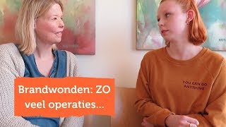 BORSTRECONSTRUCTIE  Tessa wordt geopereerd aan haar brandwonden [upl. by Eellac814]