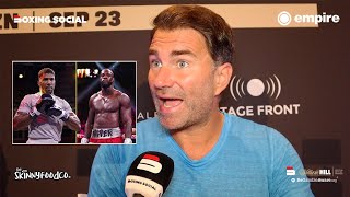 Eddie Hearn Confirms Offer To Stage Anthony Joshua vs Deontay Wilder  Buatsi vs Azeez May Not Be On [upl. by Justinian364]