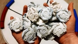 БИТВА БЕЙБЛЕЙД ГИПСОВАЯ АТАКА BEYBLADE voltryek [upl. by Elleinahc]