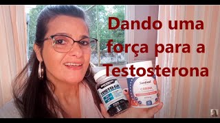 DANDO UMA FORÇA À TESTOSTERONA NA MENOPAUSA USANDO CRISINA E TESTOGH [upl. by Aleirbag]