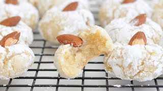 Italian Almond Cookies by Cooking with Manuela [upl. by Millisent737]