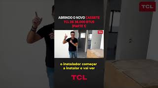 ArCondicionado Inverter Cassete uma das mais recentes tendências e inovações da TCL [upl. by Haropizt926]