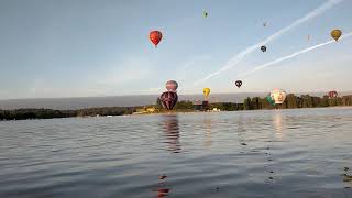 Enlighten festival 2021 Canberra Australia balloon spectacular [upl. by Paucker871]