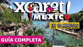 XCARET CANCUN MEXICO TODO EN 10 MINUTOS 🌴 ✅  TODO LO QUE DEBES SABER ✈️  XCARET  MEXICO [upl. by Enitnatsnoc913]