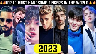 Top 10 Most Handsome Singers In The World 2023  Most Handsome English Singers  Attrective Mans [upl. by Llewkcor]