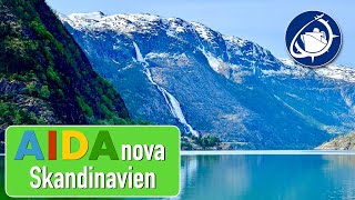 SkandinavienKreuzfahrt mit AIDAnova Norwegen und Dänemark [upl. by Fairbanks]