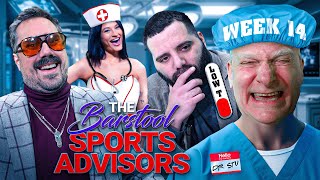 Jersey Jerry Receives Unsettling News From The Doctor  Barstool Sports Advisors Week 14 [upl. by Atineg]