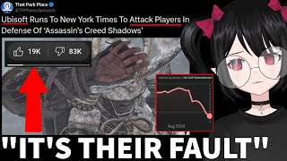 Ubisoft Blames GAMERS For Failure Of Assassins Creed Shadows [upl. by Bobker637]