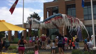 Grand Héron Théâtre de la Dame de coeur  Off Festin Culturel 2019 Brossard [upl. by Sigfried714]