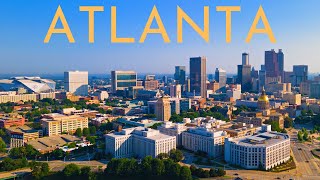 Atlanta GA 4K Drone Tour [upl. by Nereids]