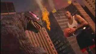 Nike Commercial Godzilla vs Charles Barkley [upl. by Knowlton786]