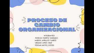 Proceso de Cambio Organizacional [upl. by Thorvald]