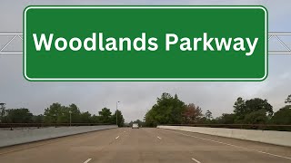 Woodlands Parkway  The Woodlands Texas  Road Assessment  Entire Length [upl. by Dnomder655]