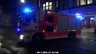 NEUES ROSENBAUER HLF vs altes Lentner HLF BF Frankfurt BLW 2  BLW 4 [upl. by Hak]