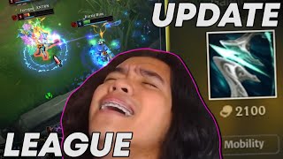 NEW LEAGUE UPDATE BROKEN ITEMS [upl. by Urban]