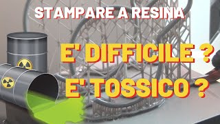 I lati negativi della stampa 3D a resina  E difficile  E tossico [upl. by Ozne]