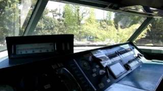 1st Generation Shinkansen Cab View Library 〇型新幹線図書館 100501 [upl. by Meadows376]